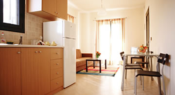 Karmela Rooms Aegina Kitchen